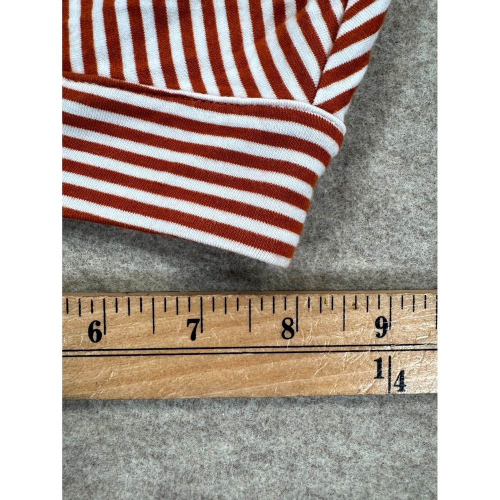 Tommy Bahama Texas Longhorns Shirt Womens Medium Red White Striped NCAA Top - Picture 14 of 14